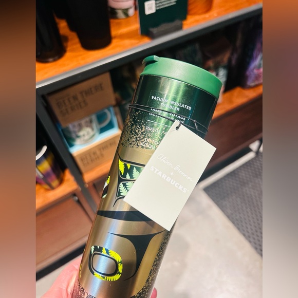 Starbucks Exclusive Alison Bremmer Abstract Design Stainless Steel Tumbler Cup - Picture 10 of 14